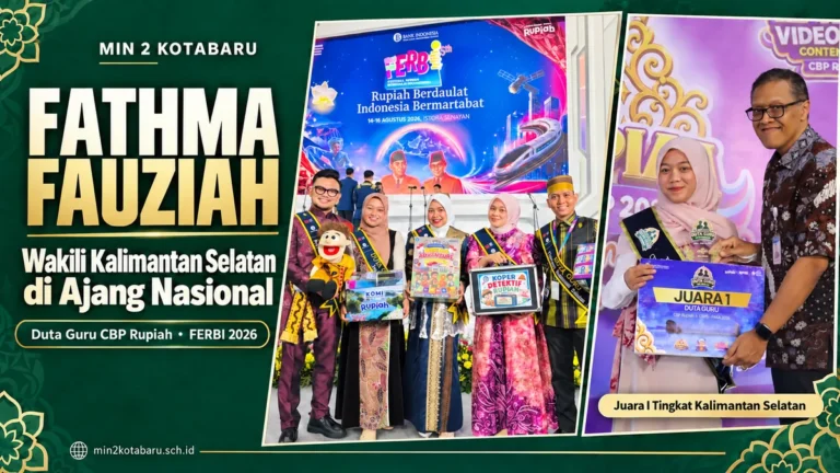 Fathma Fauziah Wakili Kalsel di Duta Guru CBP Rupiah Nasional 2026
